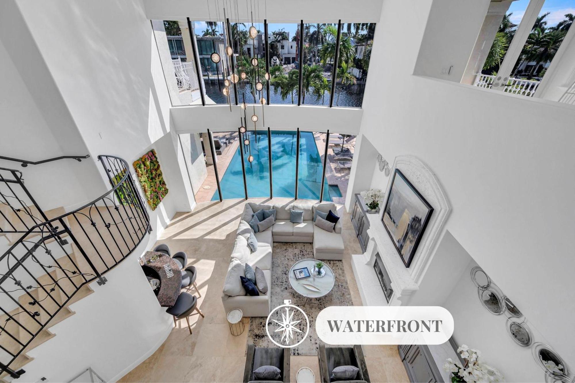 Mediterranean Villa Venice Of America Riverside View Access Fiesta Key Vlllas Fort Lauderdale Esterno foto